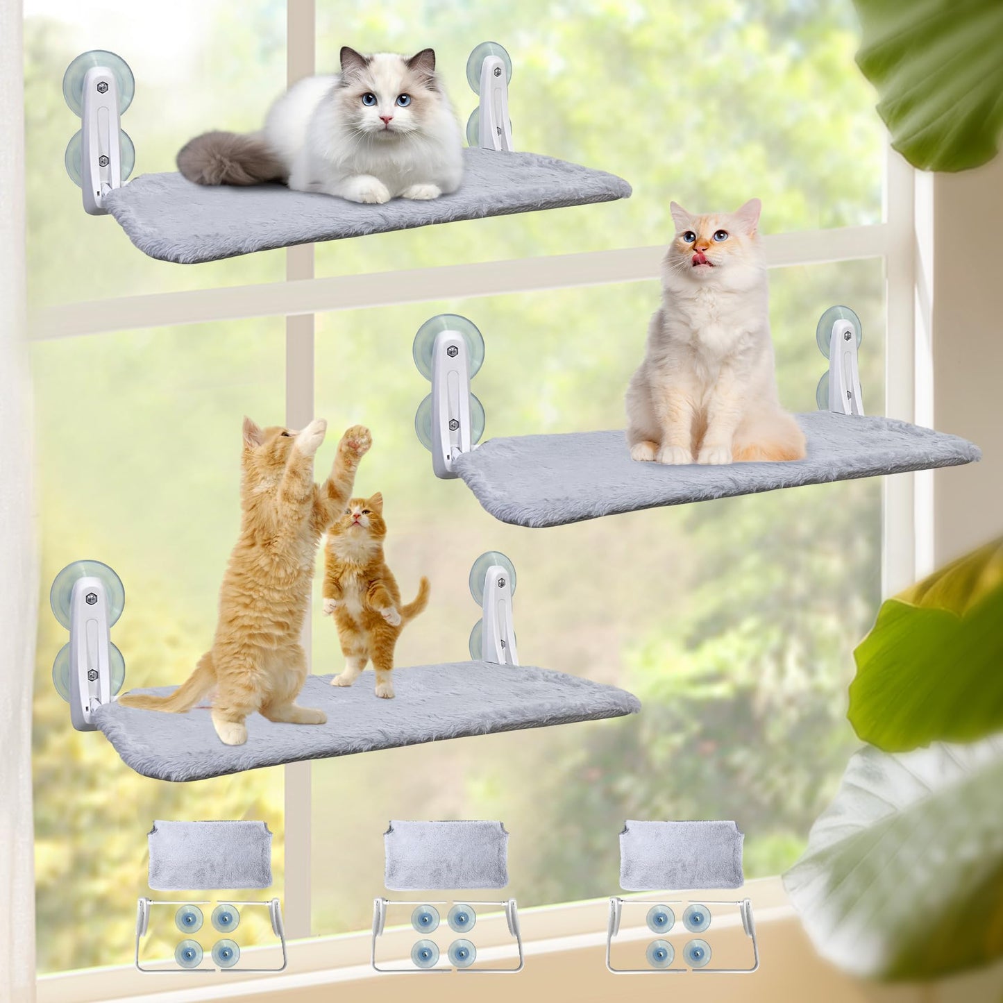L&W BROS. Cat Window Perch for Window cat