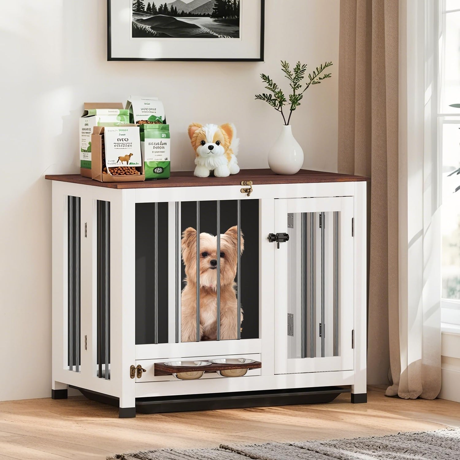 End Table Dog Crates