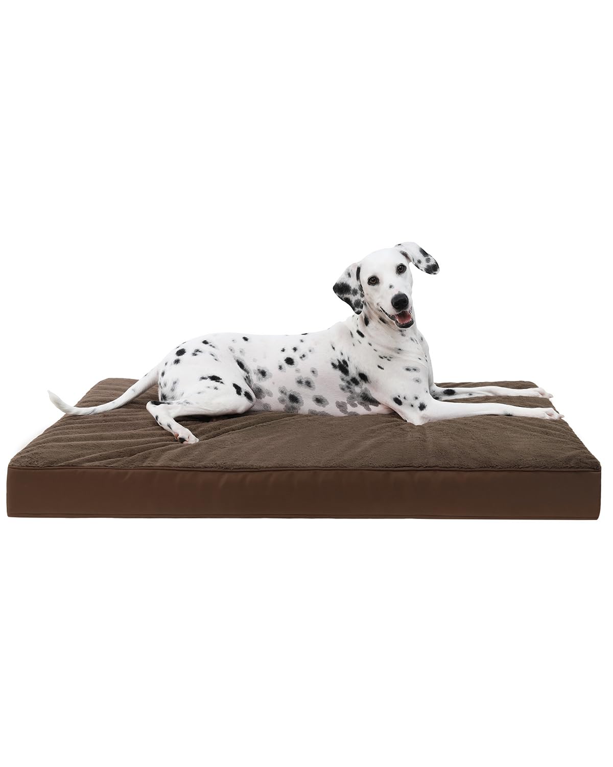 Orthopedic Dog Crate Bed with Egg Crate Foam & Washable Cover