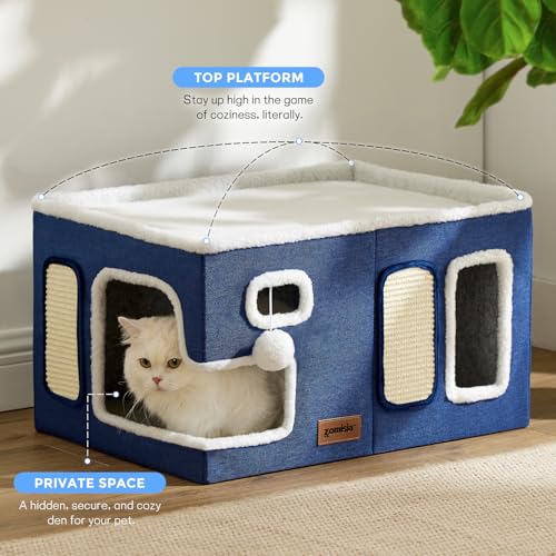 ZOMISIA Cat Indoor House
