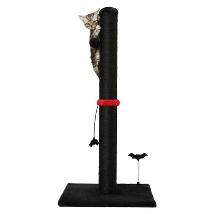 Sisal Cat Scratching Post with Hanging Ball for Indoor Cats