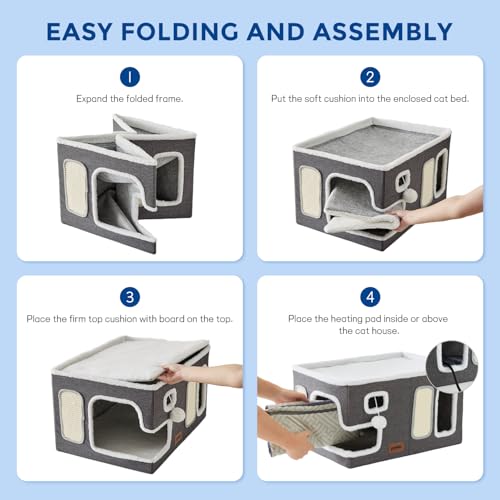 ZOMISIA Cat Indoor House