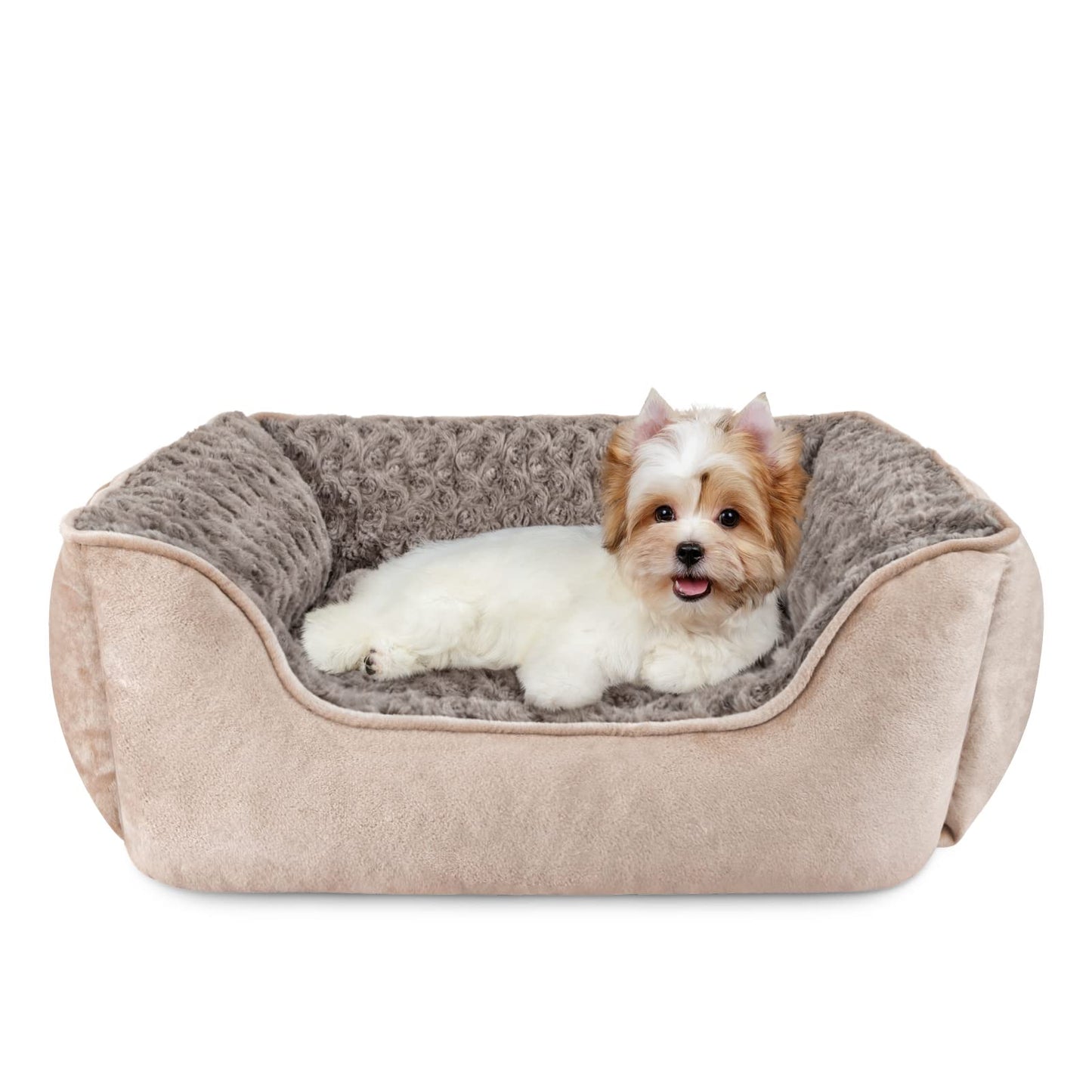 Orthopedic Dog Sofa Bed with Washable Cover & Anti-Slip Bottom