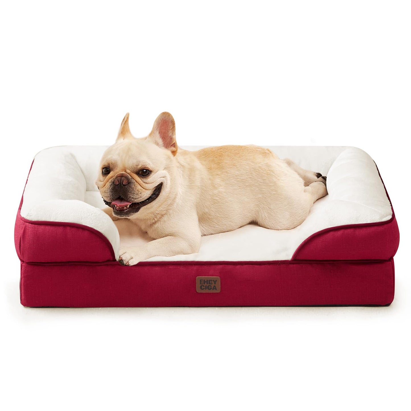 Orthopedic Dog Sofa Bed with Memory Foam & Waterproof Cover