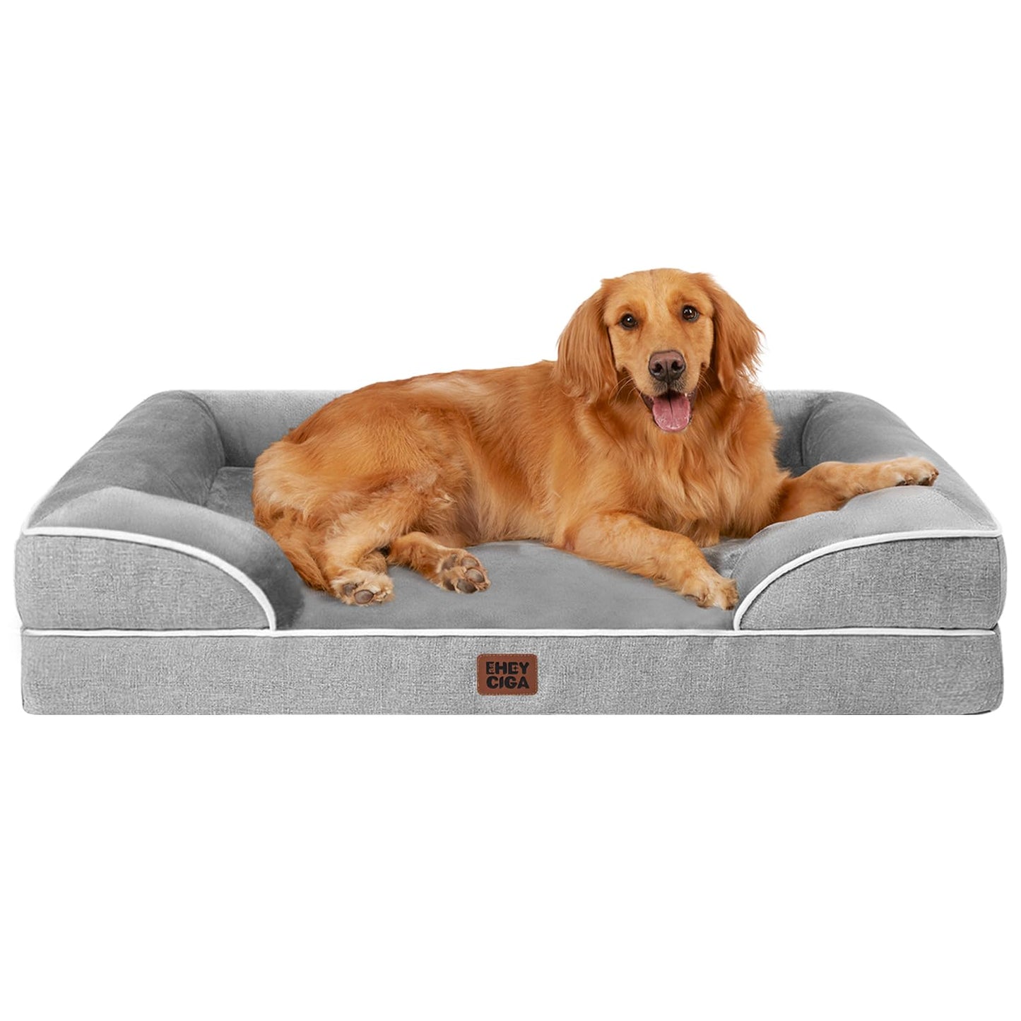 Orthopedic Dog Sofa Bed with Memory Foam & Waterproof Cover