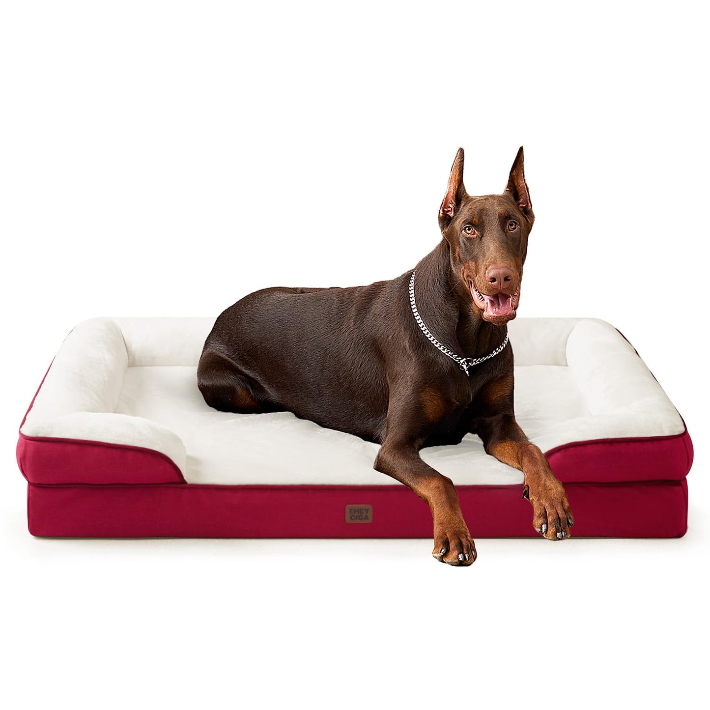 Orthopedic Dog Sofa Bed with Memory Foam & Waterproof Cover