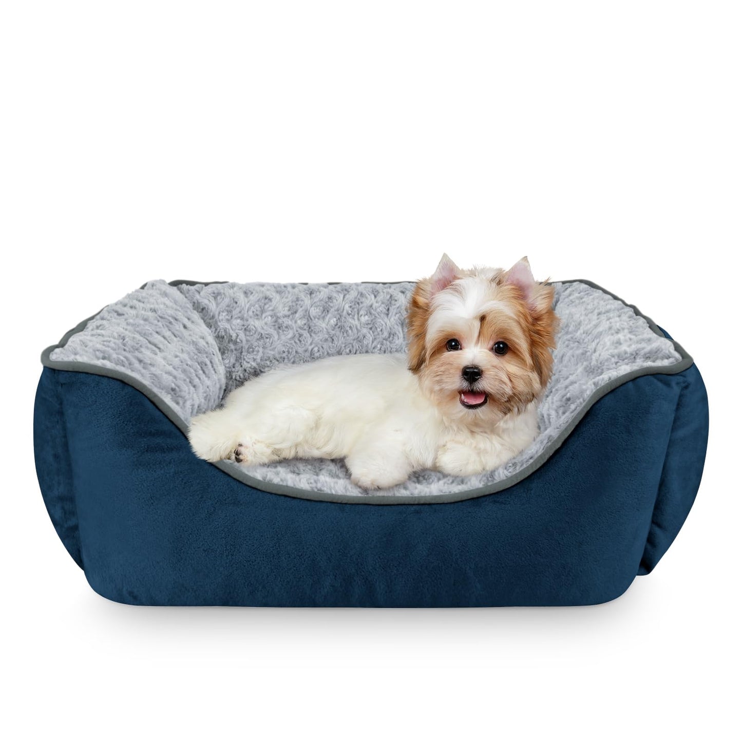 Orthopedic Dog Sofa Bed with Washable Cover & Anti-Slip Bottom