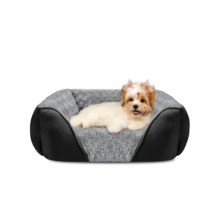 Orthopedic Dog Bed with Washable Cover & Anti-Slip Bottom