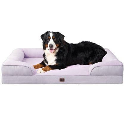 Orthopedic Dog Sofa Bed with Memory Foam & Waterproof Cover