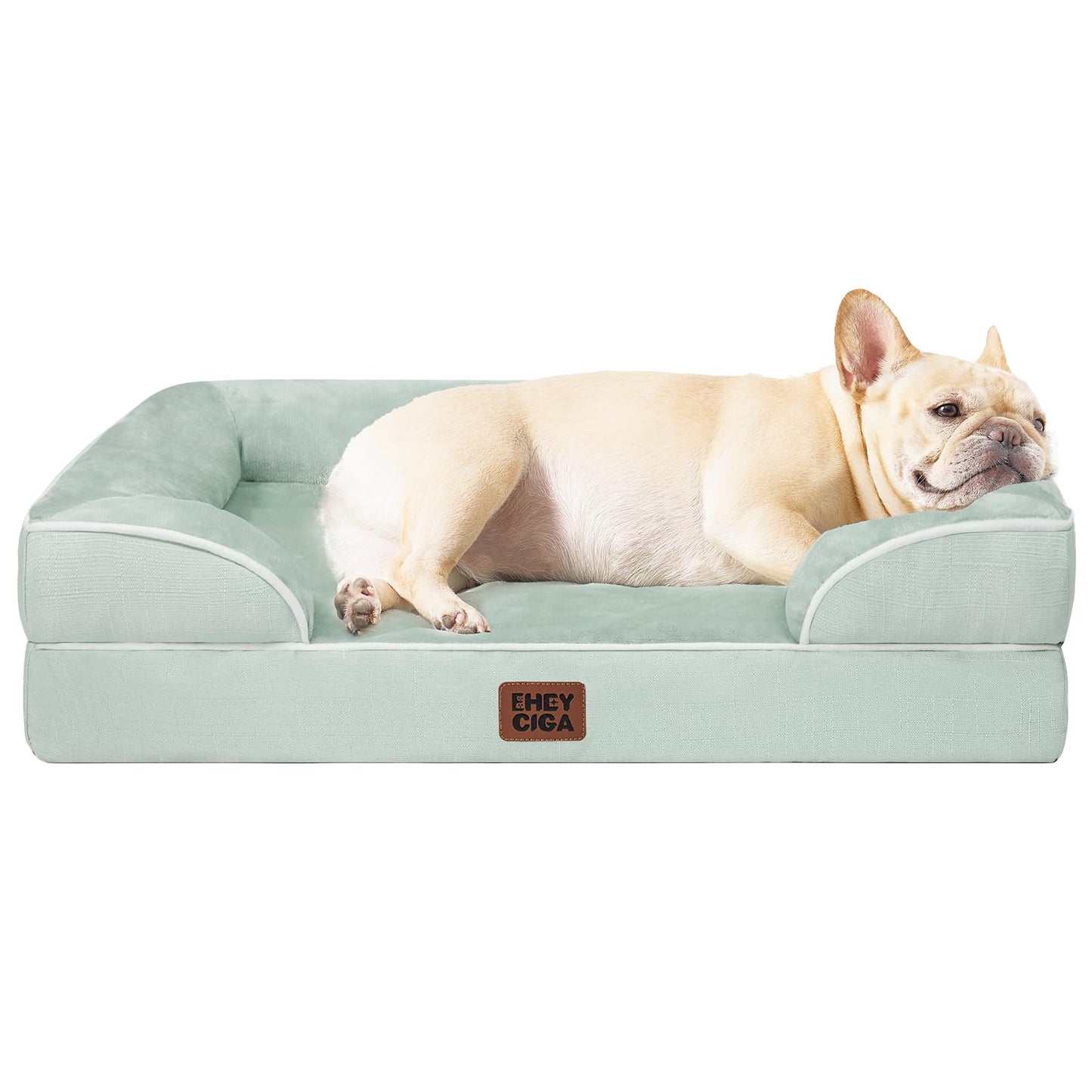 Orthopedic Dog Sofa Bed with Memory Foam & Waterproof Cover