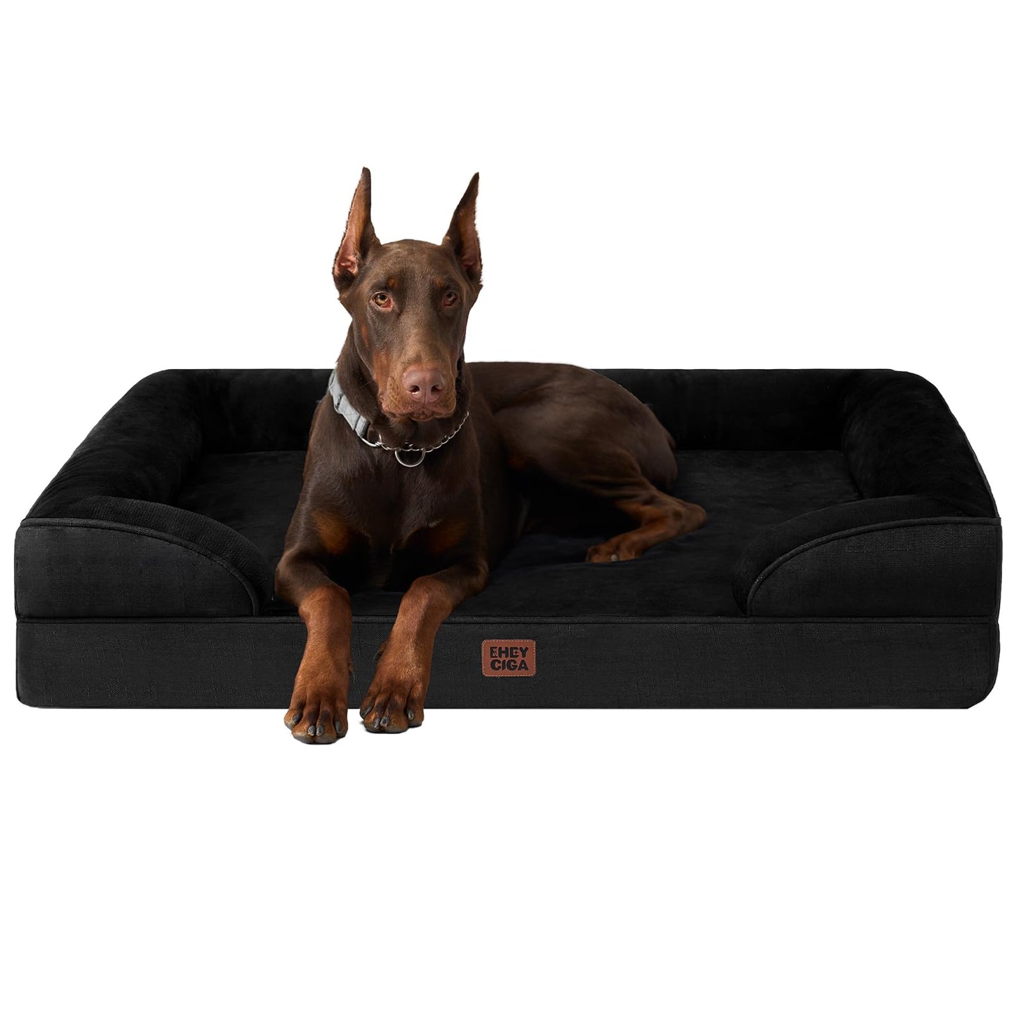 Orthopedic Dog Sofa Bed with Memory Foam & Waterproof Cover