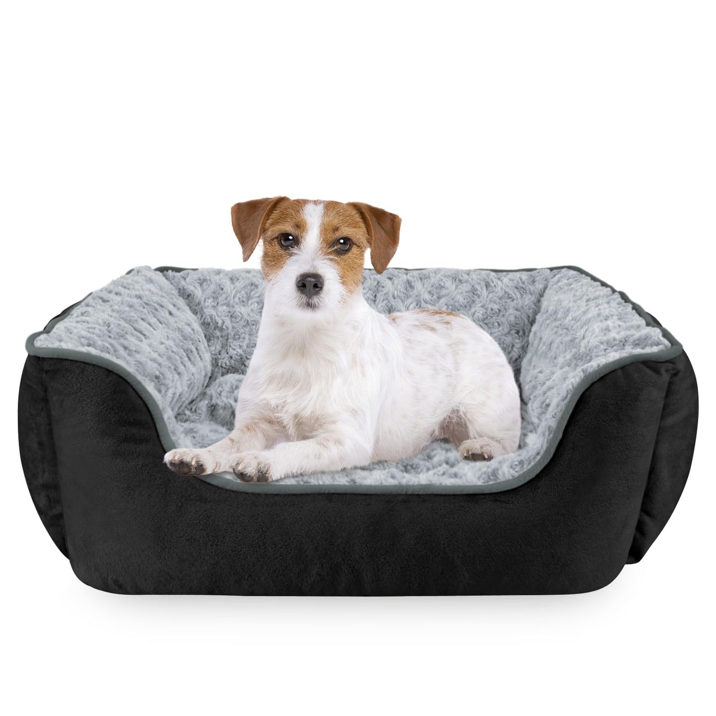Orthopedic Dog Sofa Bed with Washable Cover & Anti-Slip Bottom