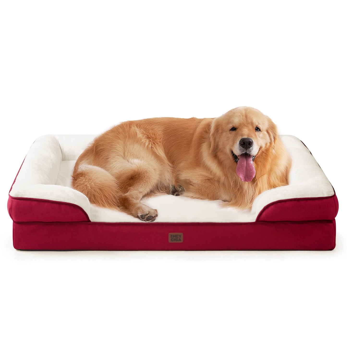 Orthopedic Dog Sofa Bed with Memory Foam & Waterproof Cover