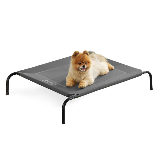 Cooling Elevated Dog Bed with Breathable Mesh & Stable Frame