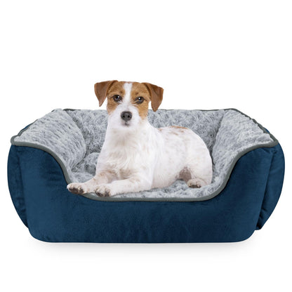 Orthopedic Dog Sofa Bed with Washable Cover & Anti-Slip Bottom