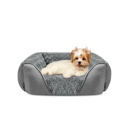 Orthopedic Dog Bed with Washable Cover & Anti-Slip Bottom