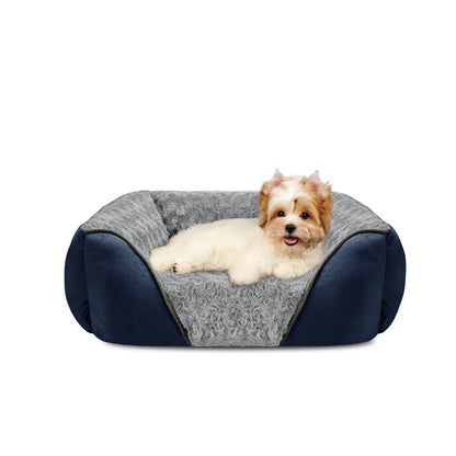 Orthopedic Dog Bed with Washable Cover & Anti-Slip Bottom
