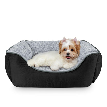 Orthopedic Dog Sofa Bed with Washable Cover & Anti-Slip Bottom