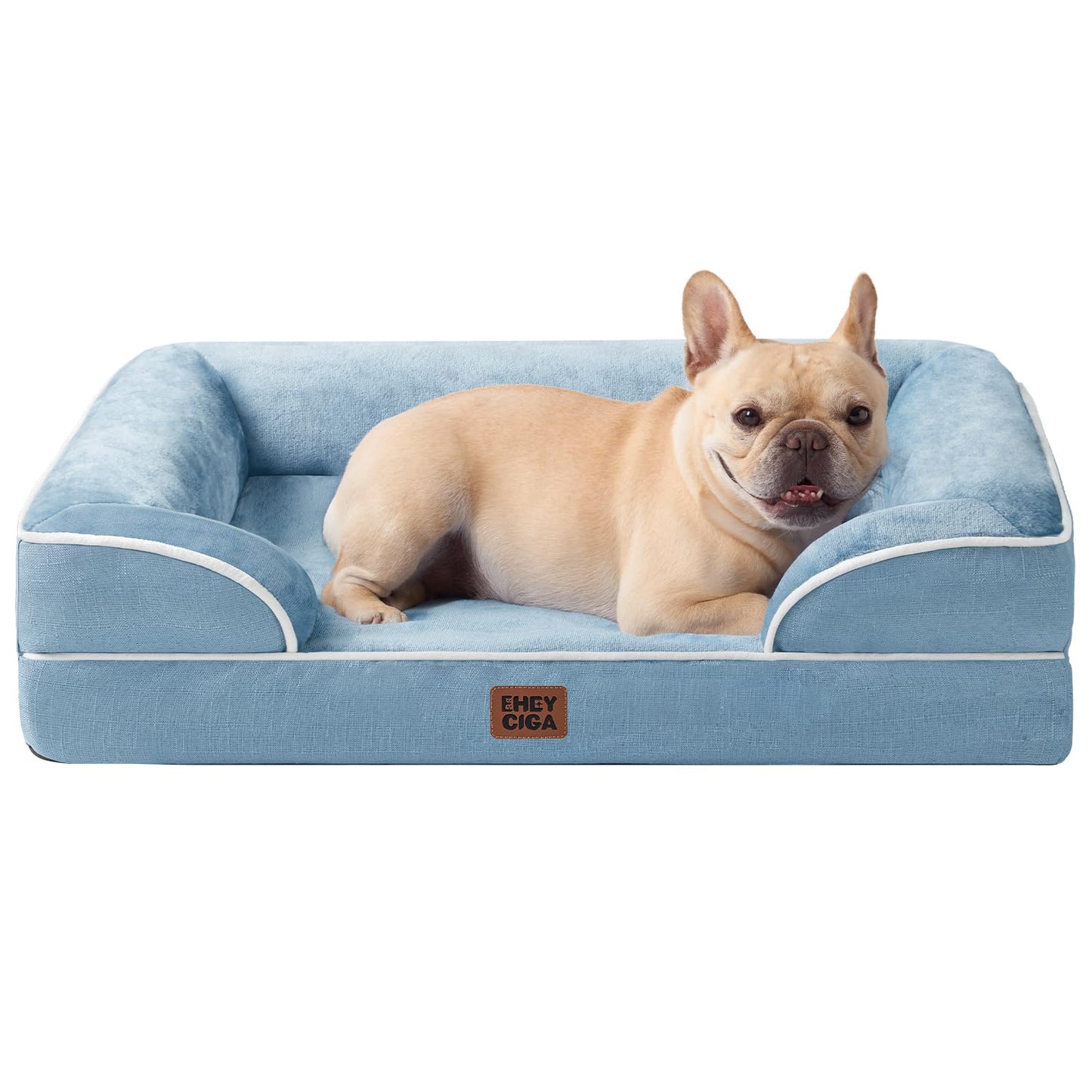 Orthopedic Dog Sofa Bed with Memory Foam & Waterproof Cover