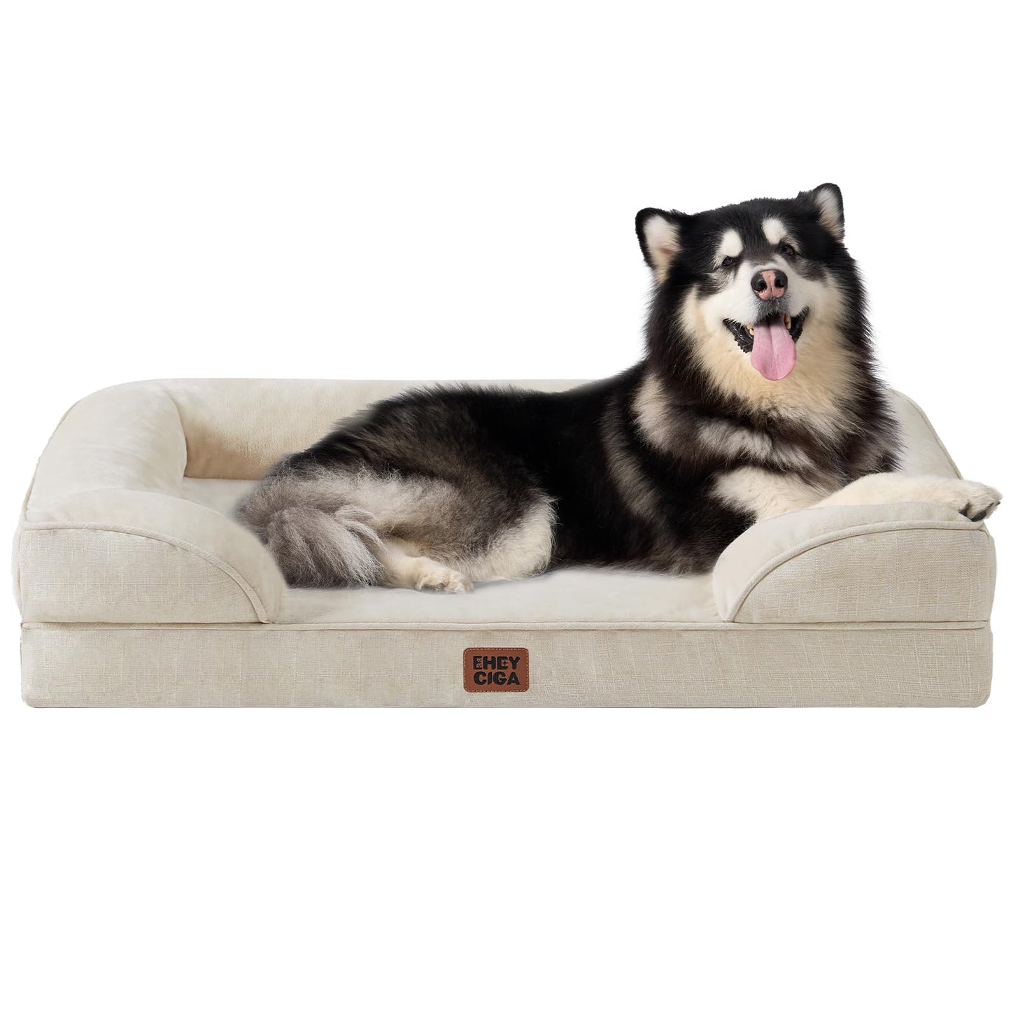 Orthopedic Dog Sofa Bed with Memory Foam & Waterproof Cover