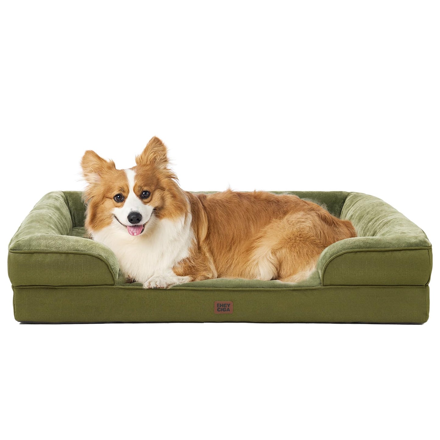 Orthopedic Dog Sofa Bed with Memory Foam & Waterproof Cover