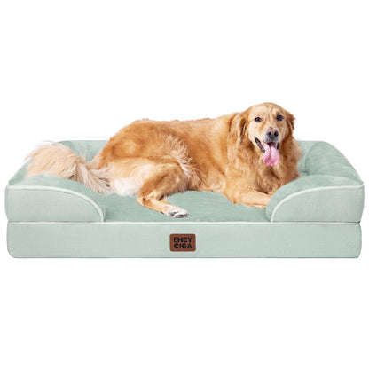 Orthopedic Dog Sofa Bed with Memory Foam & Waterproof Cover