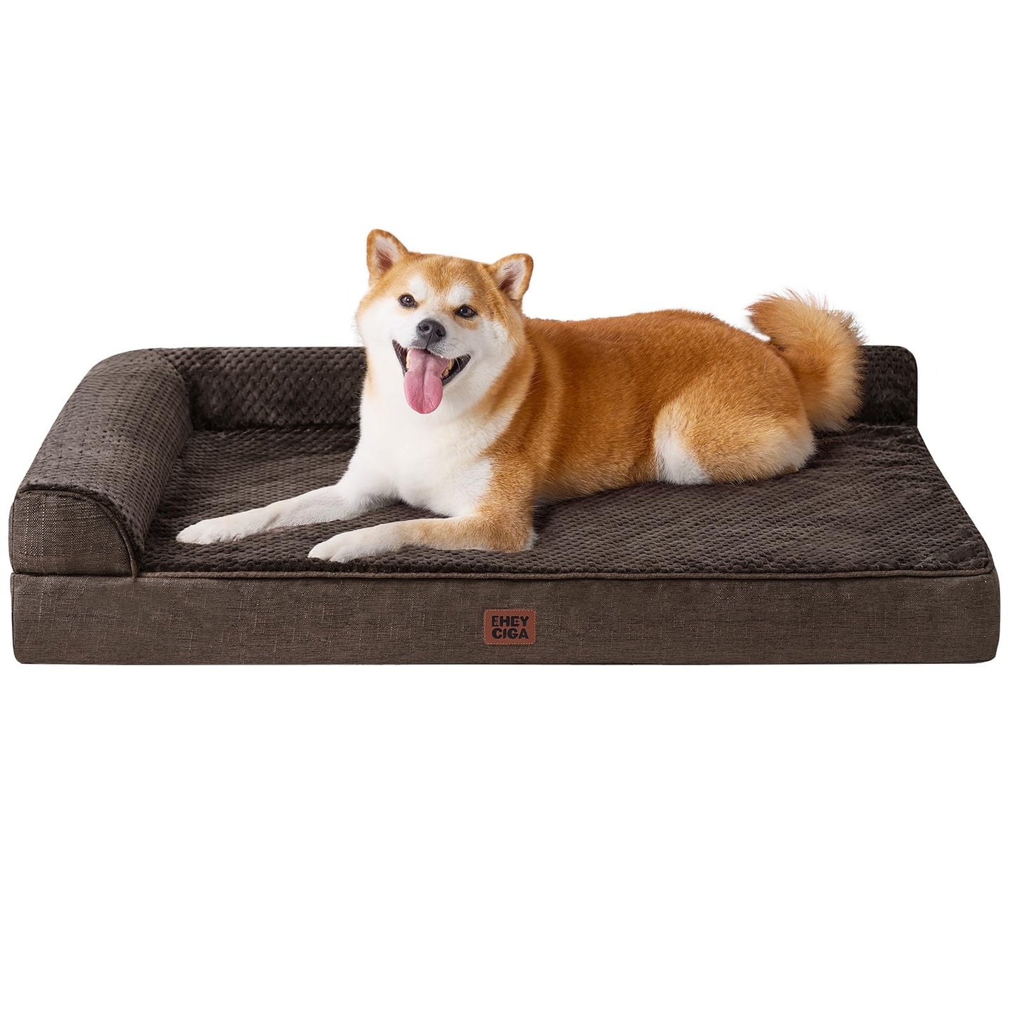 Memory Foam Orthopedic Dog Bed with Waterproof Washable Cover