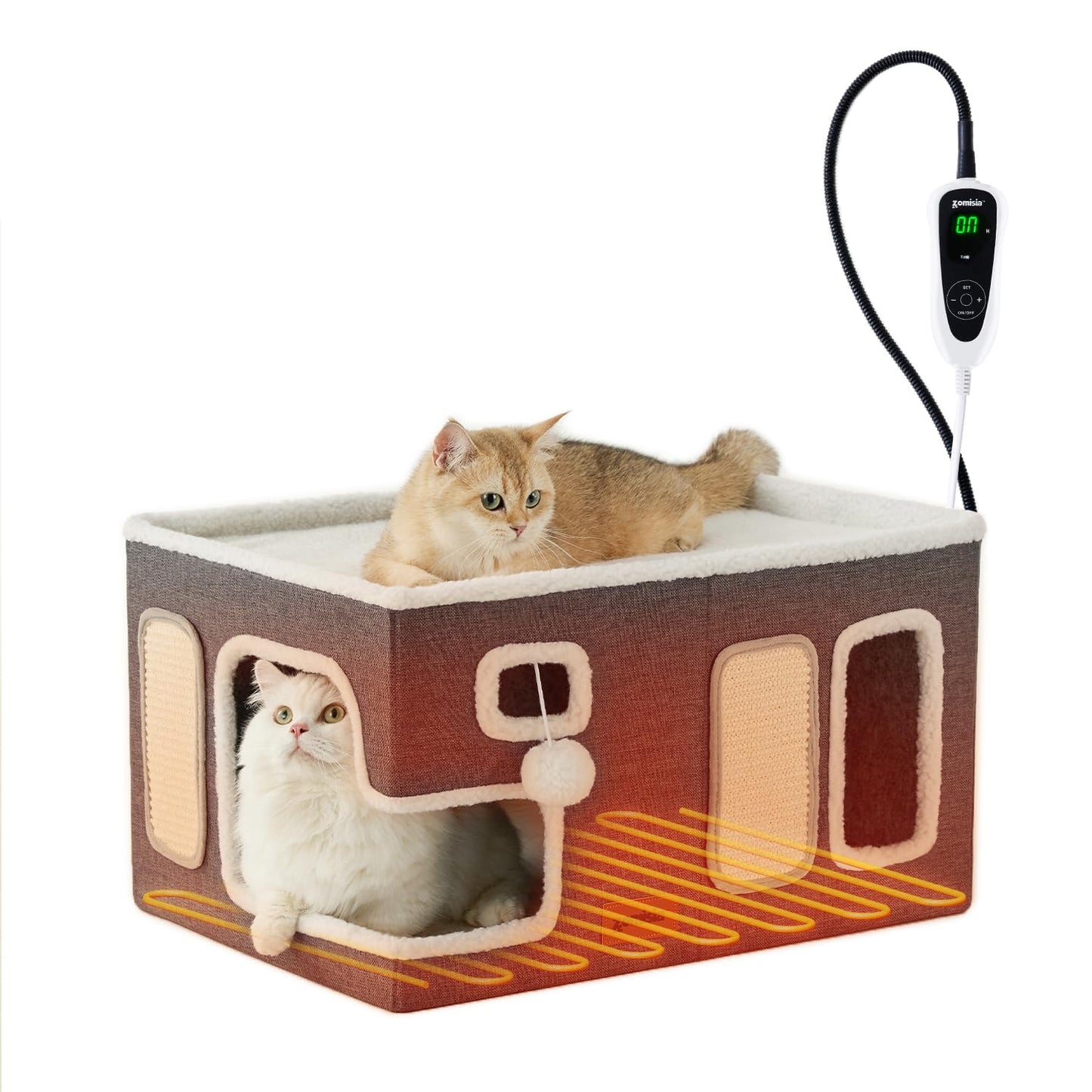 ZOMISIA Cat Indoor House