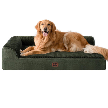 Memory Foam Orthopedic Dog Bed with Waterproof Washable Cover