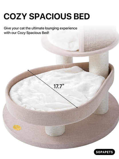 Sopapets Extra Large Cat Tree for Indoor Cats Large Adult Maine Coon