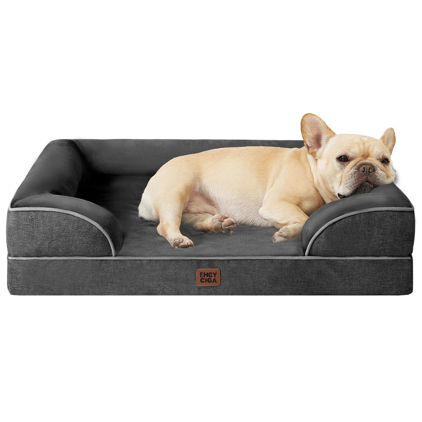 Orthopedic Dog Sofa Bed with Memory Foam & Waterproof Cover