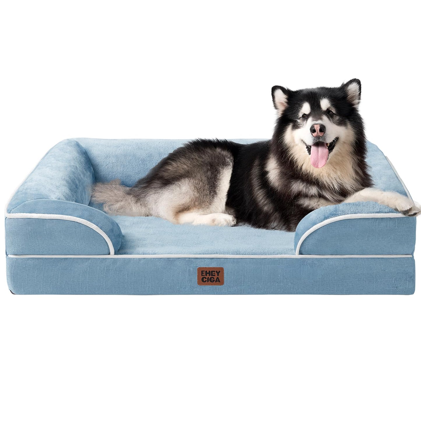 Orthopedic Dog Sofa Bed with Memory Foam & Waterproof Cover