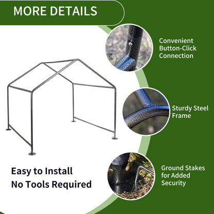 Summertrail Extra Large Dog House Outside, Dog Tent Outdoor, Big Dog Shade Shelter