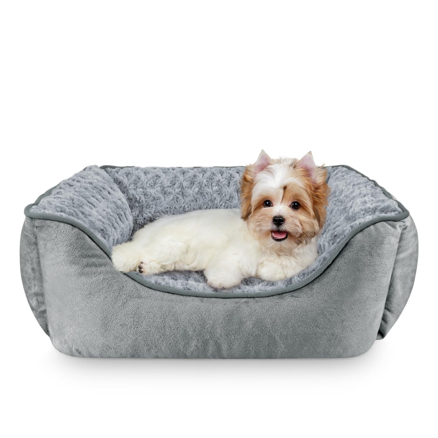Orthopedic Dog Sofa Bed with Washable Cover & Anti-Slip Bottom