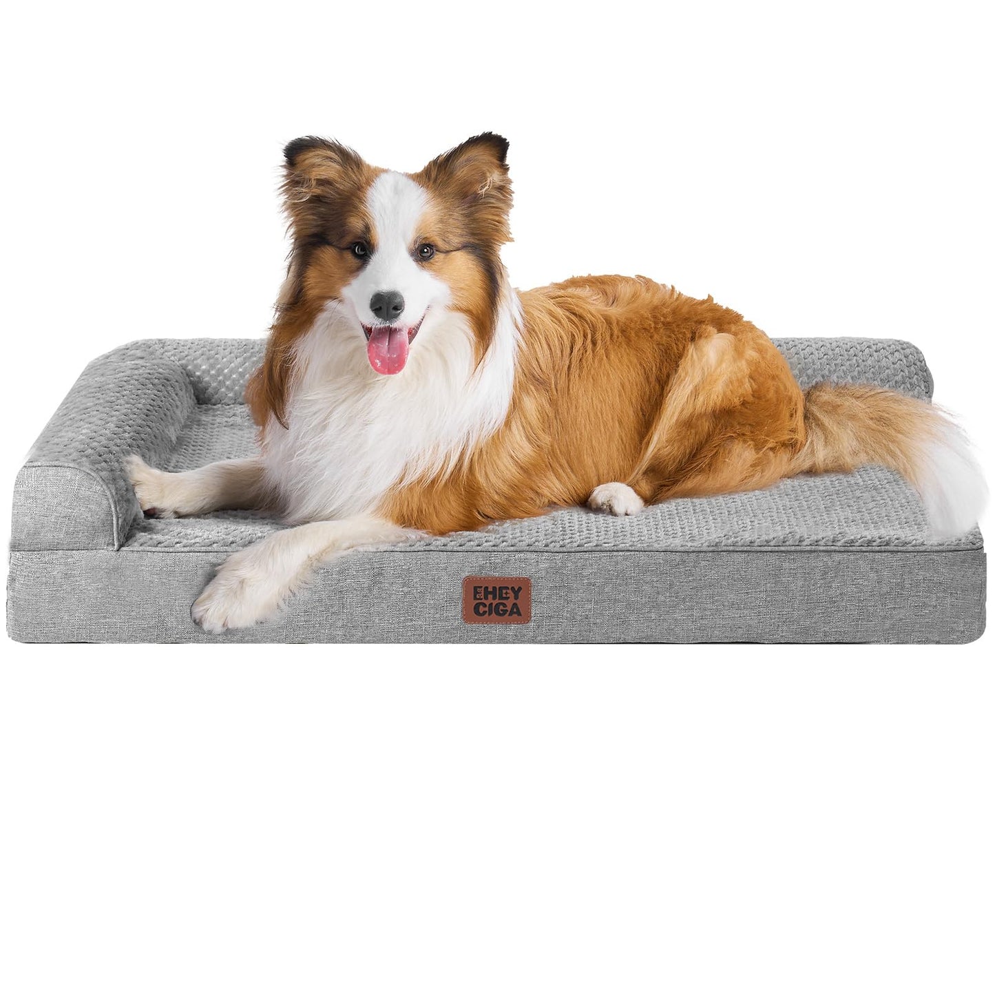 Memory Foam Orthopedic Dog Bed with Waterproof Washable Cover