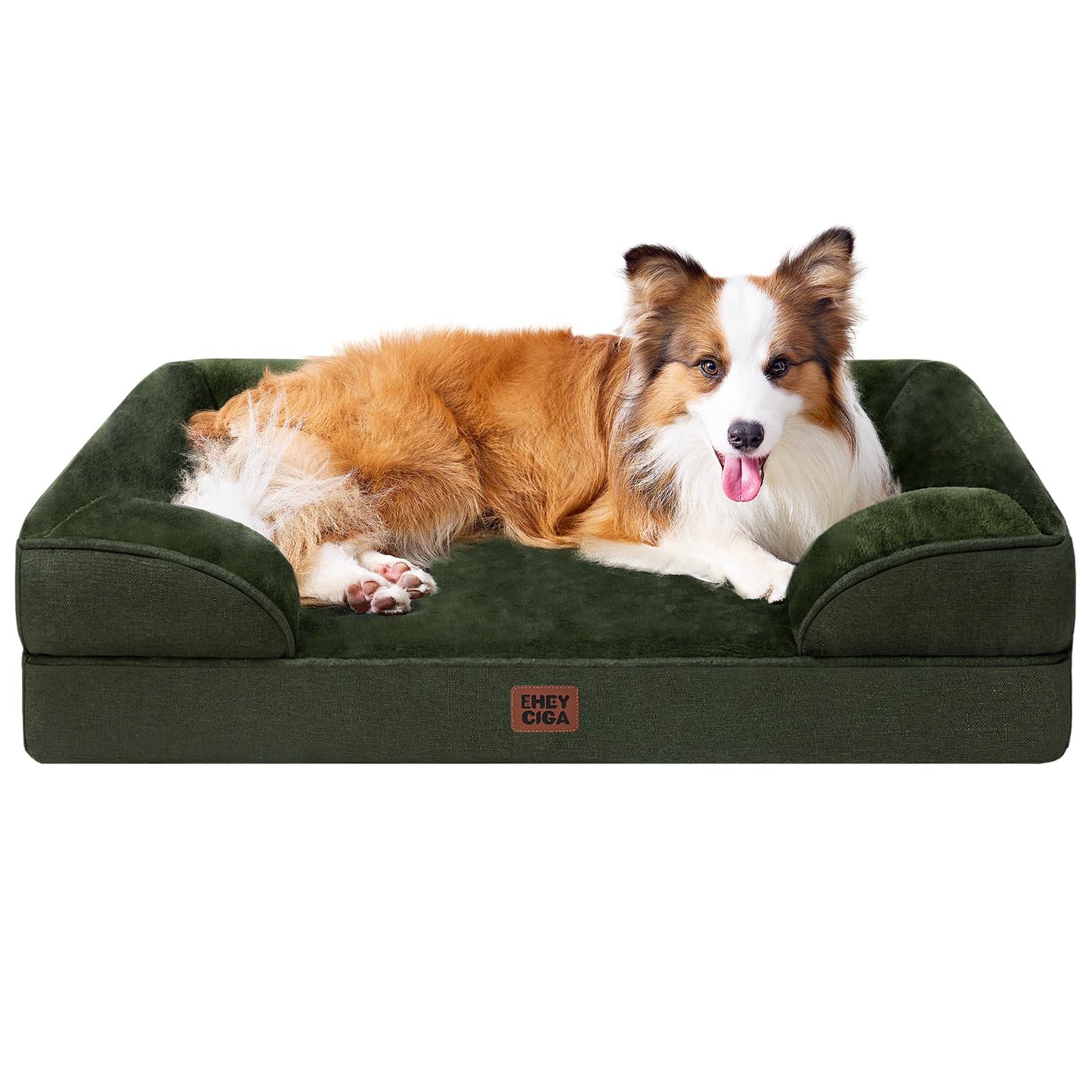 Orthopedic Dog Sofa Bed with Memory Foam & Waterproof Cover