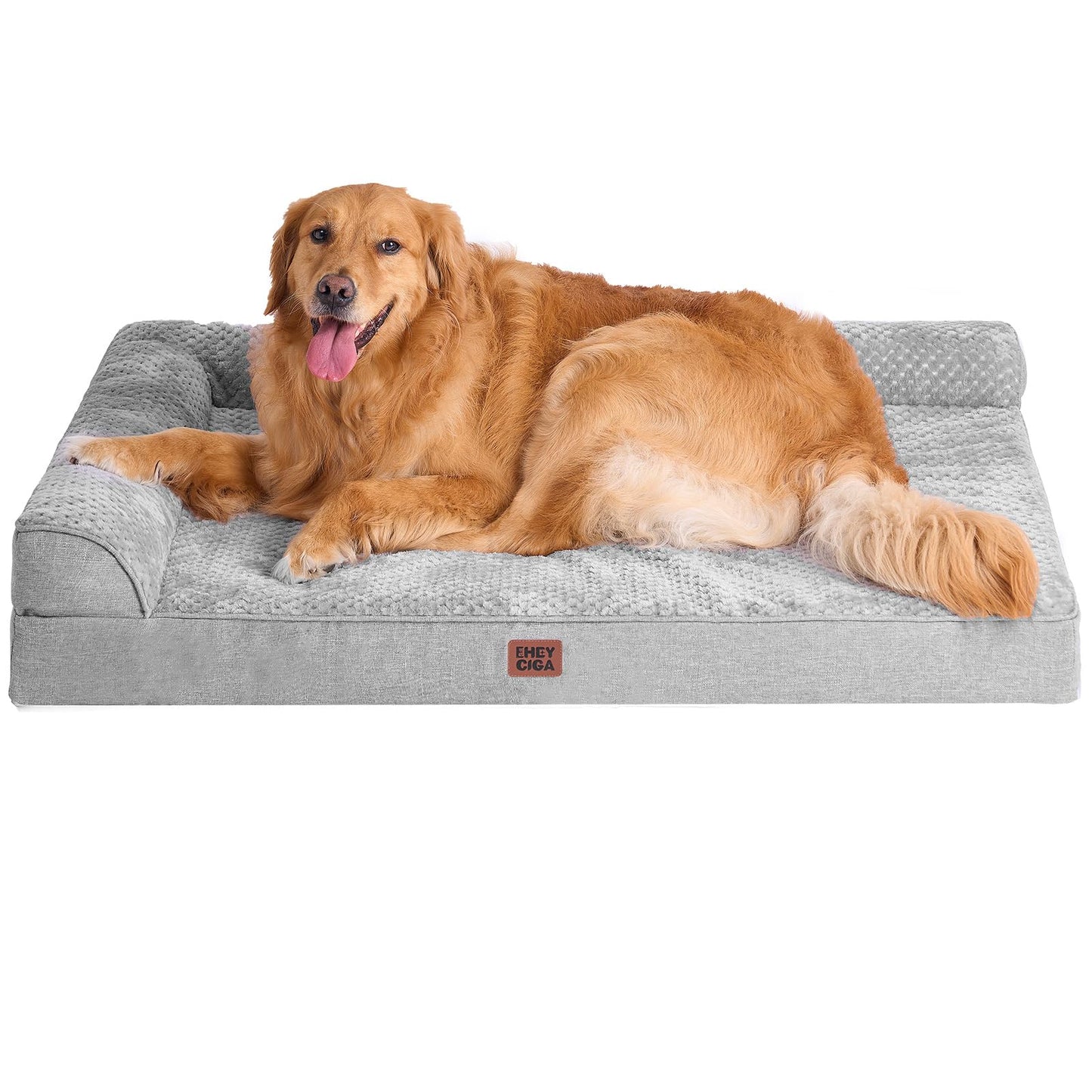 Memory Foam Orthopedic Dog Bed with Waterproof Washable Cover