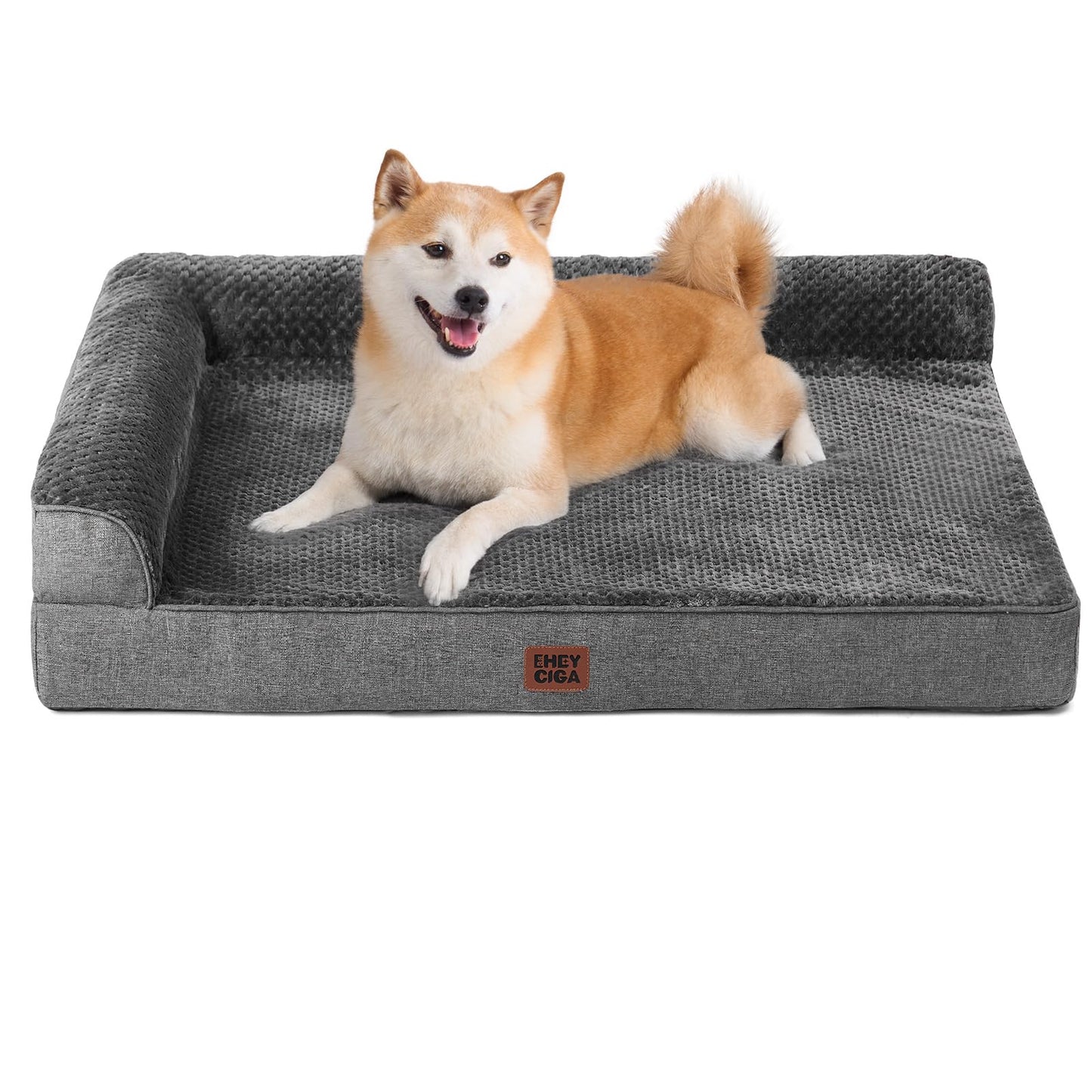 Memory Foam Orthopedic Dog Bed with Waterproof Washable Cover