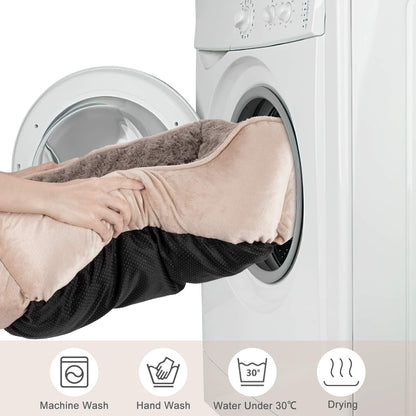 Orthopedic Dog Sofa Bed with Washable Cover & Anti-Slip Bottom