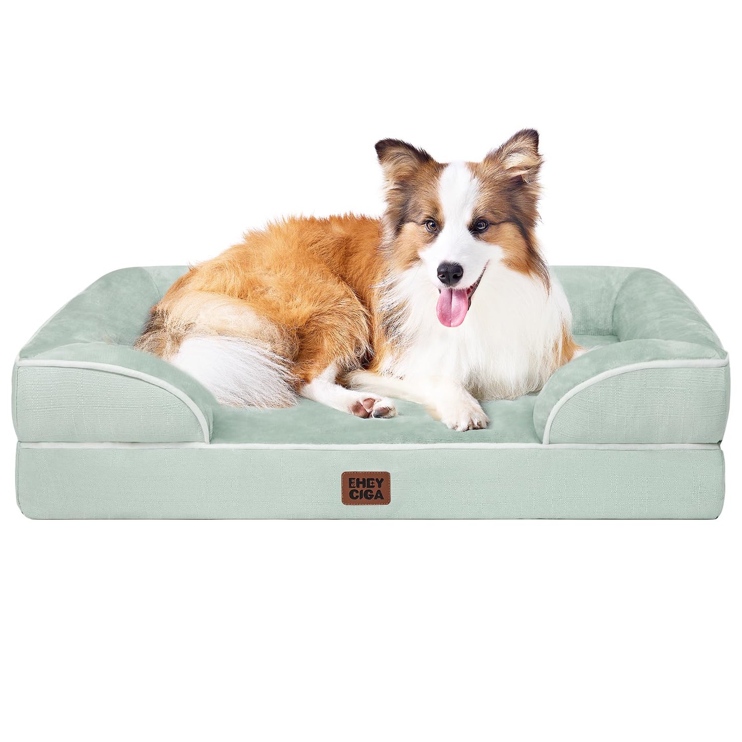 Orthopedic Dog Sofa Bed with Memory Foam & Waterproof Cover