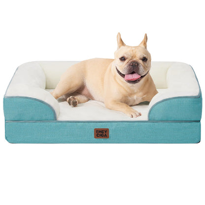 Orthopedic Dog Sofa Bed with Memory Foam & Waterproof Cover