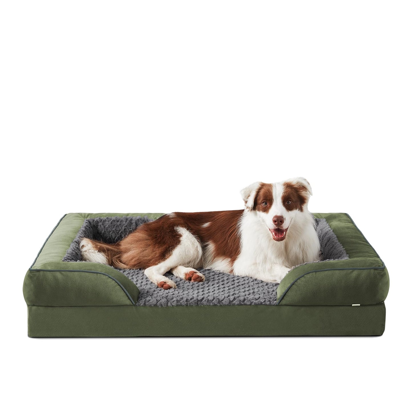 XL Orthopedic Dog Sofa Bed with Egg Crate Foam & Waterproof Lining
