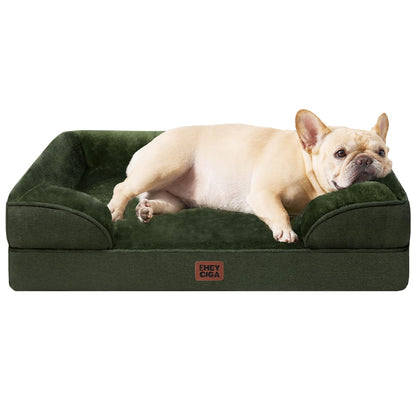 Orthopedic Dog Sofa Bed with Memory Foam & Waterproof Cover