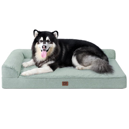Memory Foam Orthopedic Dog Bed with Waterproof Washable Cover