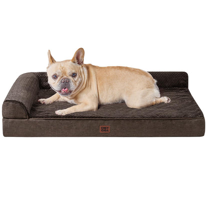 Memory Foam Orthopedic Dog Bed with Waterproof Washable Cover