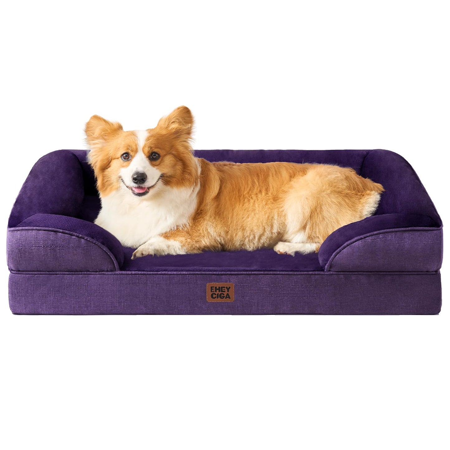 Orthopedic Dog Sofa Bed with Memory Foam & Waterproof Cover