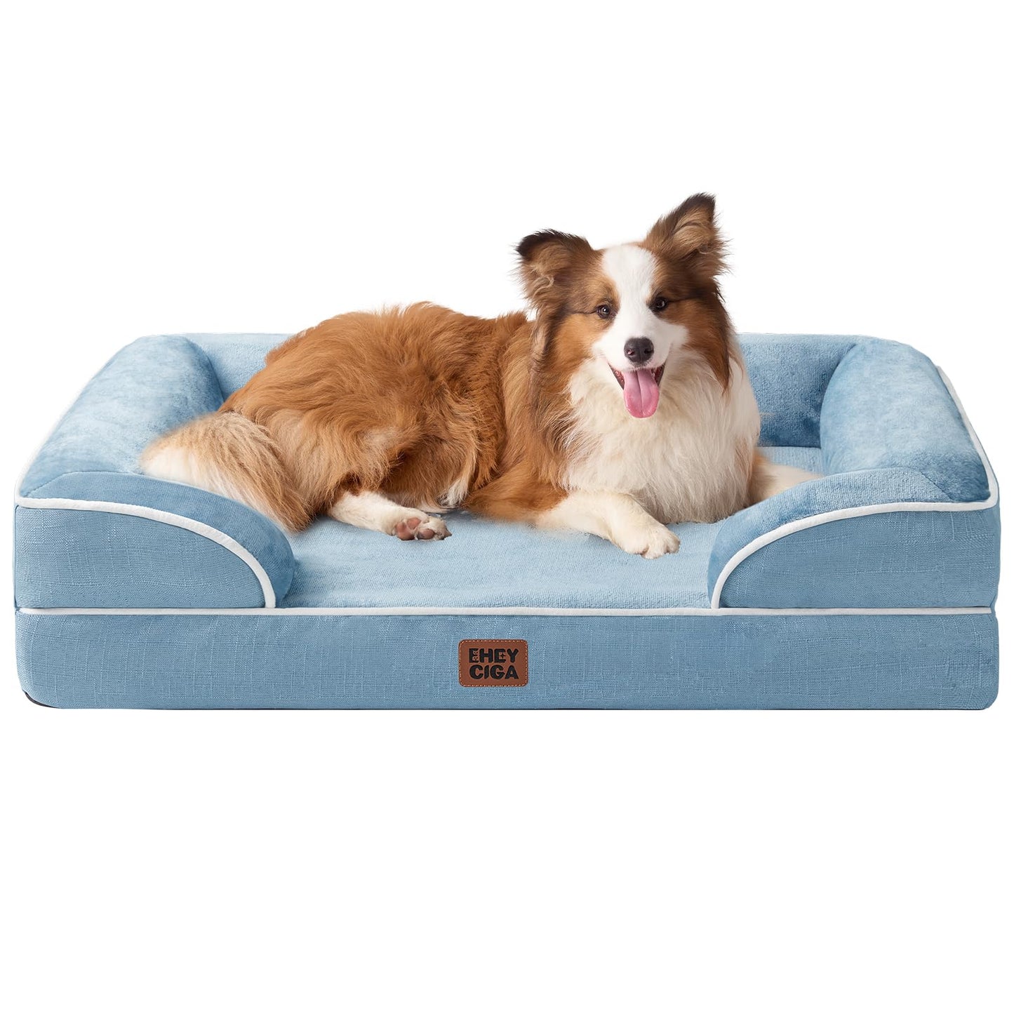Orthopedic Dog Sofa Bed with Memory Foam & Waterproof Cover