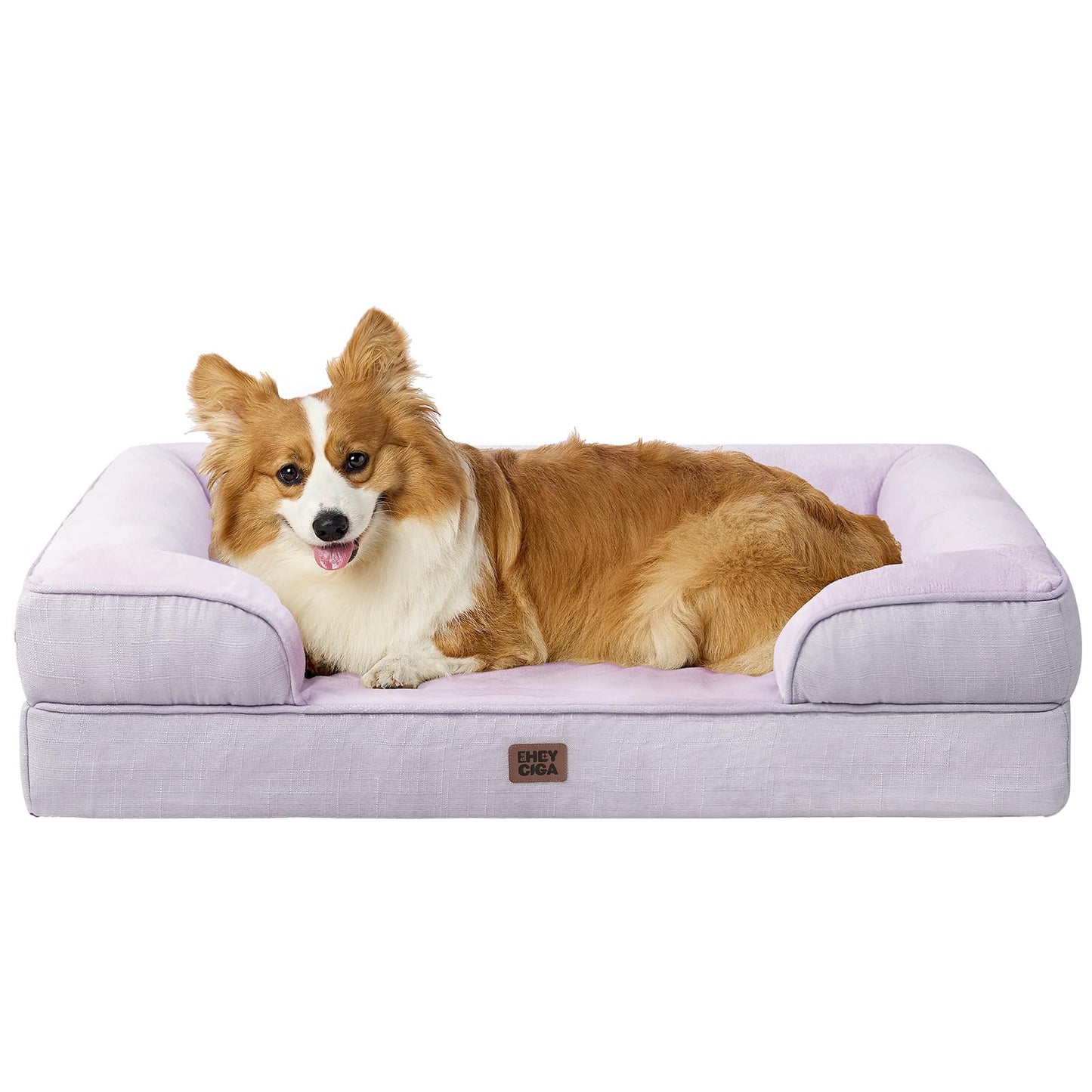 Orthopedic Dog Sofa Bed with Memory Foam & Waterproof Cover