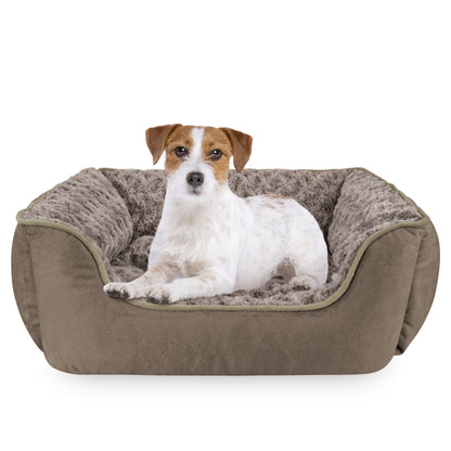 Orthopedic Dog Sofa Bed with Washable Cover & Anti-Slip Bottom