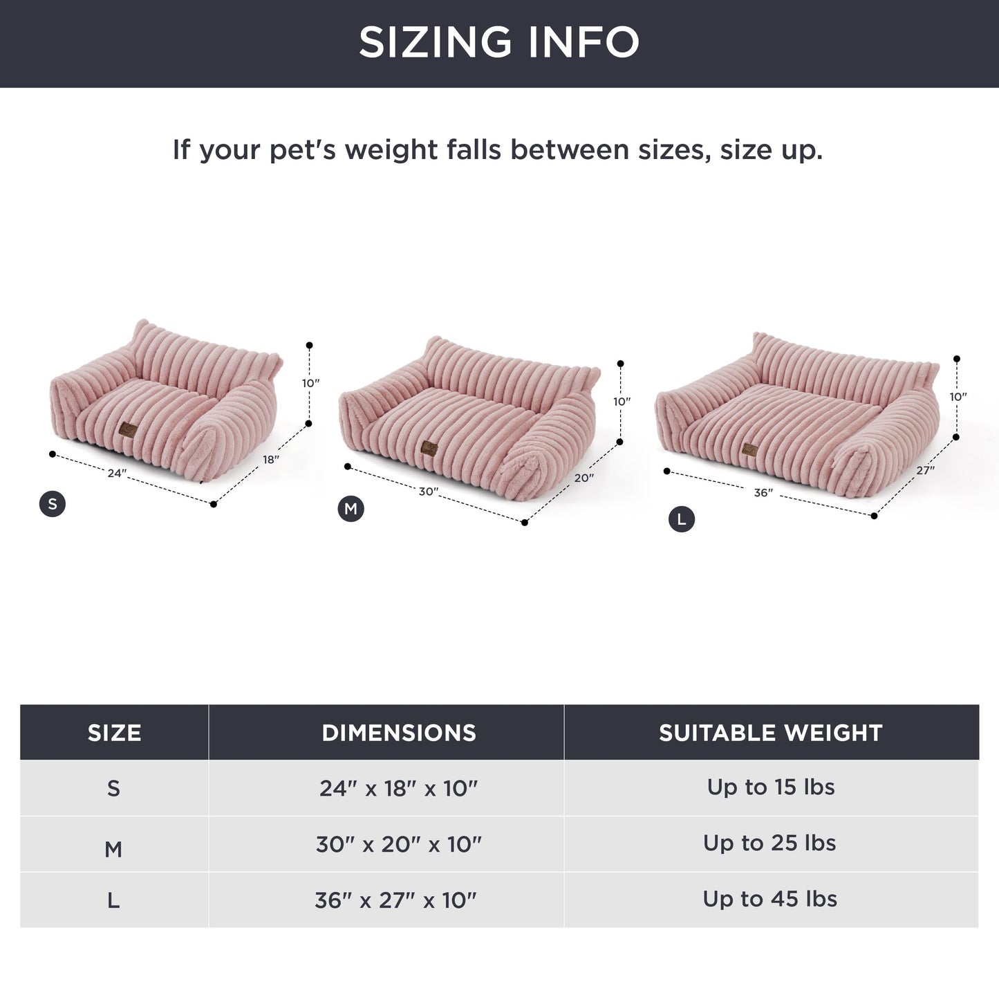 Bedsure Cute Pet Couch - Fluffy Cat Sofa with Premium Soft Corduroy Fleece, Fuzzy Pet Couch Bed with Removable Washable Cover, Supportive Cat Chair